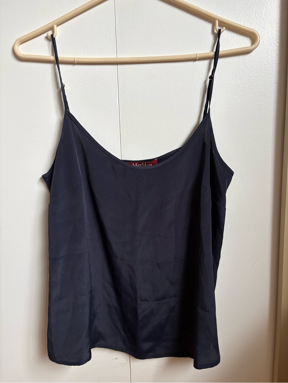 MaxMara Studio Black Camisole with Adjustable Straps